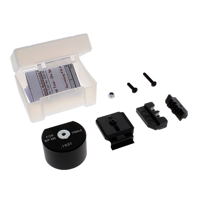 624 1537 3 012 RT Rennsteig Tools, Inc.  Crimpadoras - Juegos de matrices para cabezales de crimpado